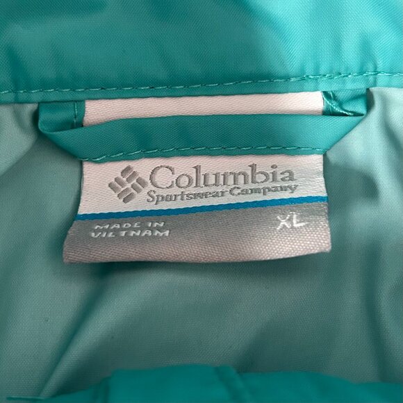 Columbia Jacket Women’s XL Aqua Blue READ - Picture 13 of 16